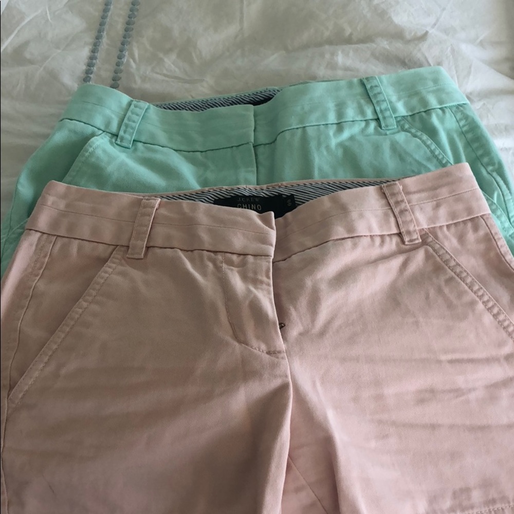 J crew chino shorts